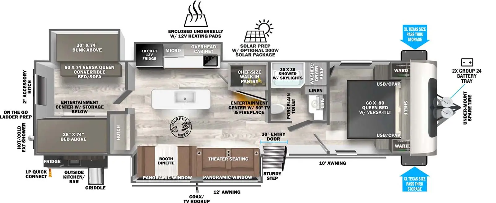 310BHI Floorplan Image